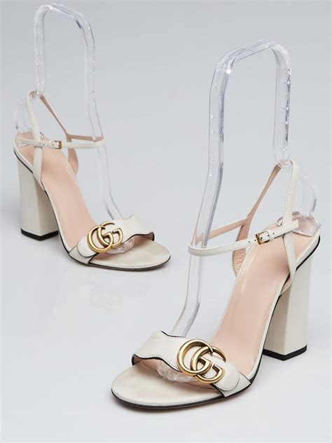 ebay gucci sandali|Gucci marmont open toe sandals.